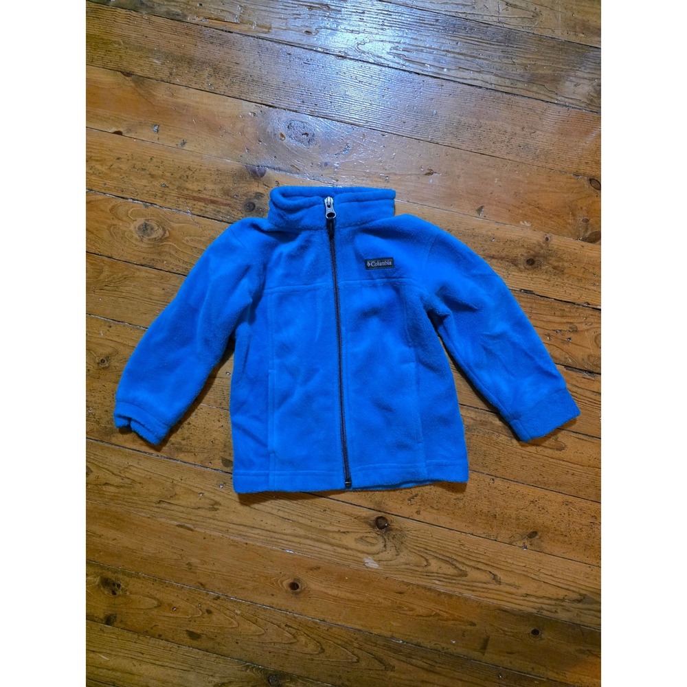 Columbia Toddler Boys Blue Steens Mountain Full Zip Fleece Jacket 18-24 Months